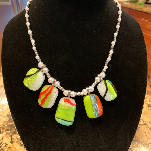 Artisan made necklace20” - Picture 2 of 8